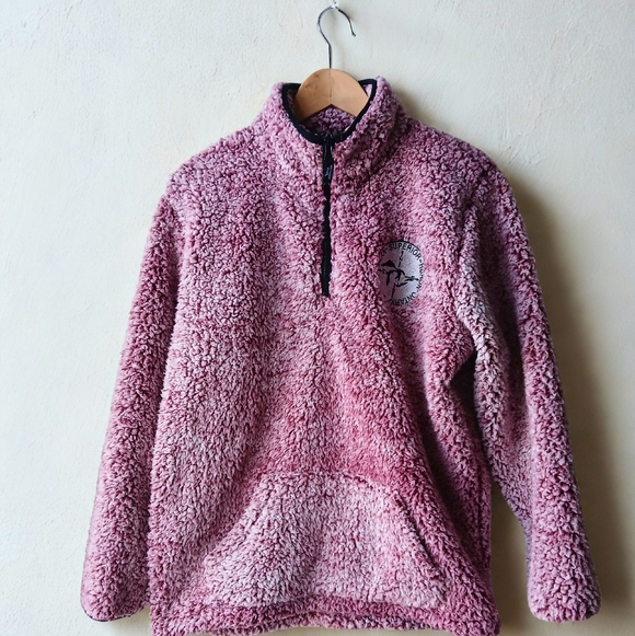 Southern Spirit Jackets & Blazers - NEW Southern Spirit Pink Zip-Up Fleece Jacket with Pockets